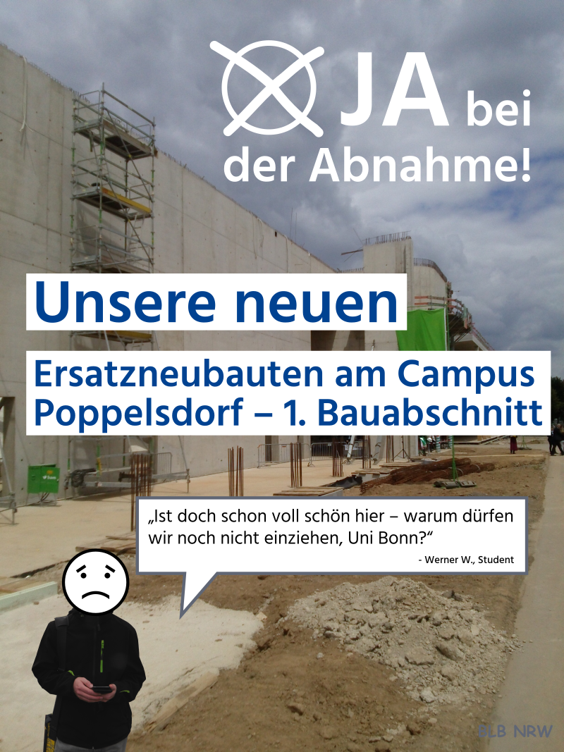 Vorbild Kurfürstenbad: BLB startet Werbekampagne für Abnahme des Campus Poppelsdorf